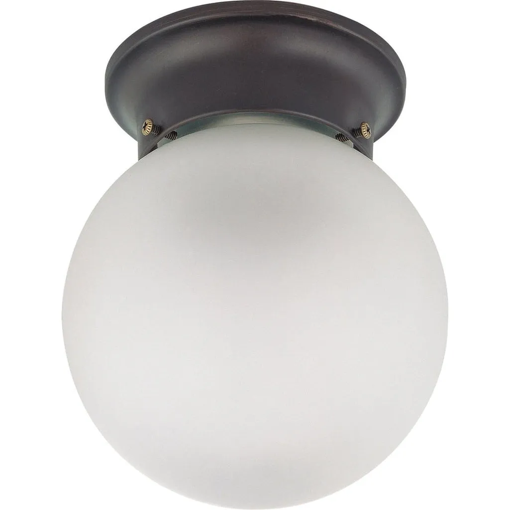 1 LIGHT 6" BALL CEILING