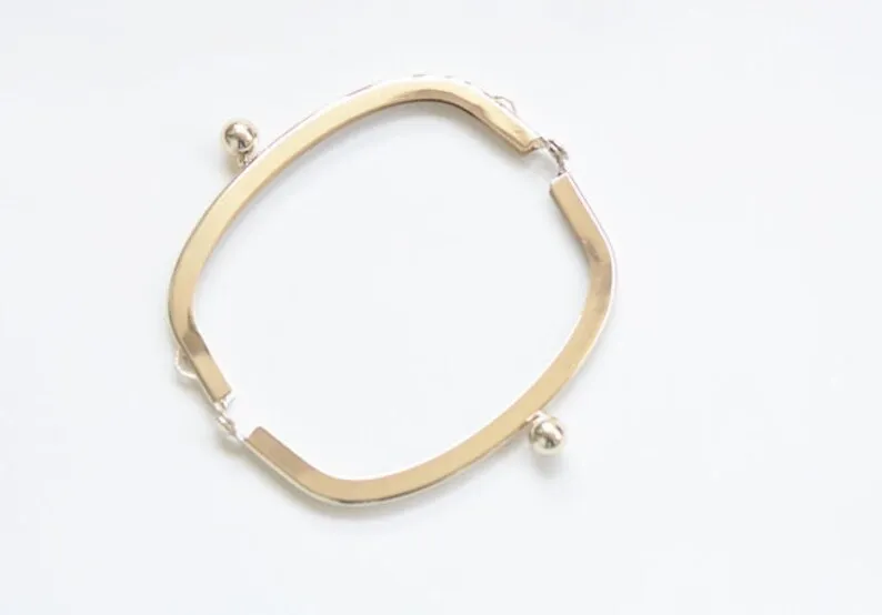 1 PC Gold Purse Frame Bag Hanger 10.5cm x 4.5cm