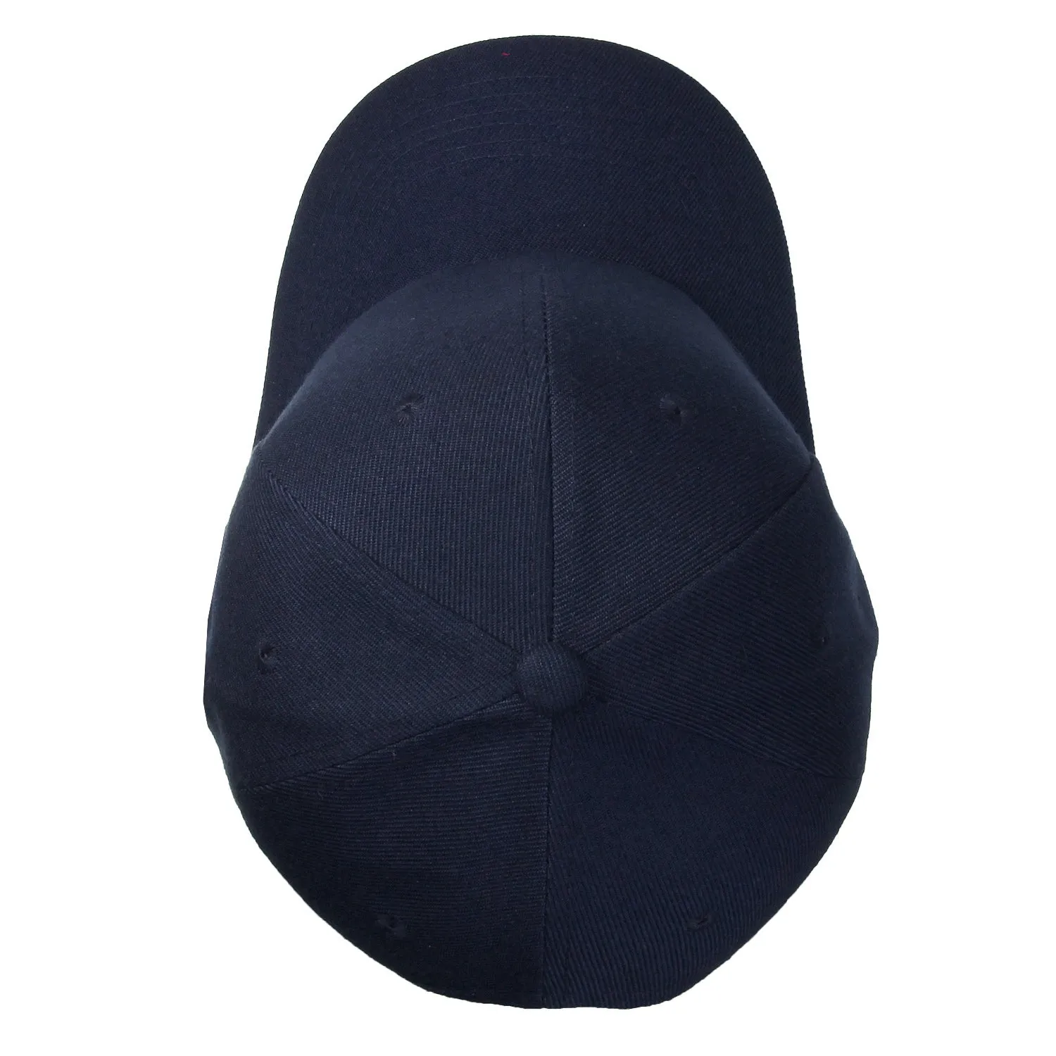 12-Pack Baseball Dad Cap Velcro Strap Adjustable Size - Navy