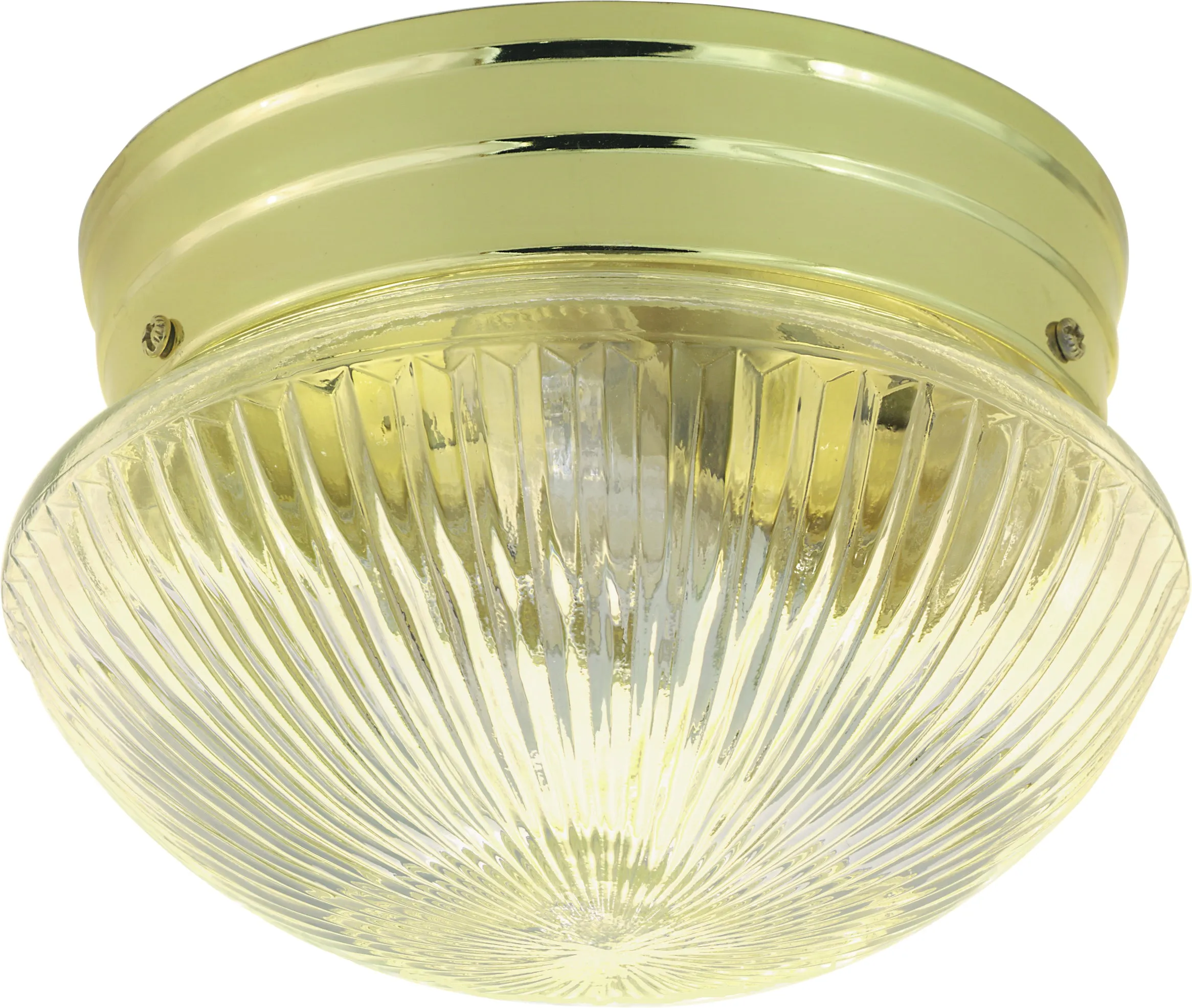 2 LIGHT 10" MUSHROOM FLUSH