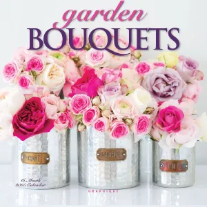 2025 Garden Bouquets Mini Wall Calendar