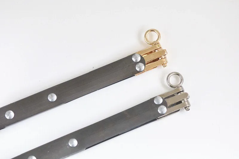 20cm Retro Metal Purse Frame Flex Internal Purse Frame