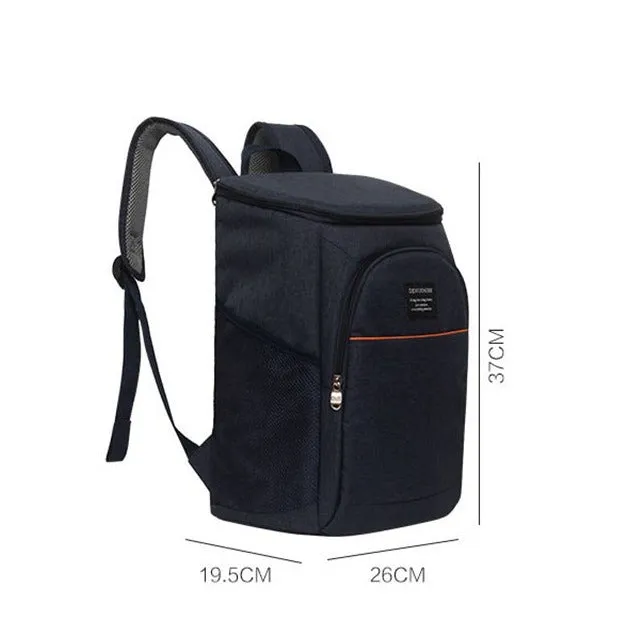 (20L) Picnic Thermo Backpack Cooler Bag Insulated Backpack - Gray