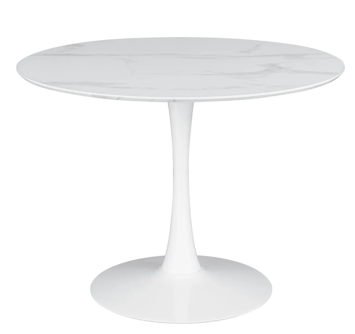 30" Faux Marble Dining Table
