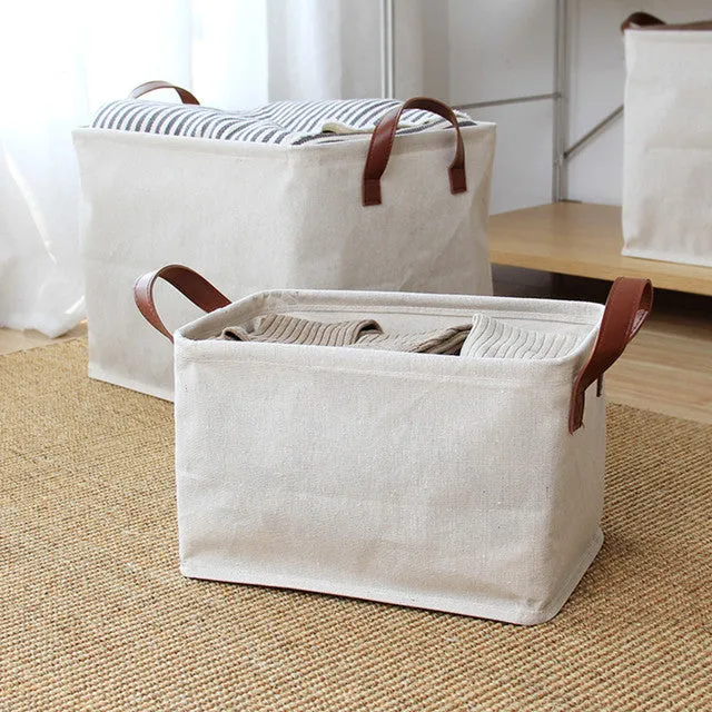 37.5X26X21Cm Multi-Functional Foldable Storage Basket