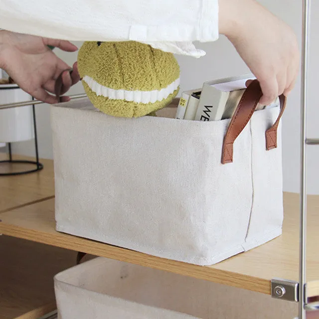37.5X26X21Cm Multi-Functional Foldable Storage Basket