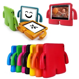 3D Kids Cute Shockproof EVA Foam Stand Cover Case For iPad Air & Air 2