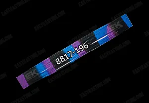 8817-196 Purple \ Black \ Blue