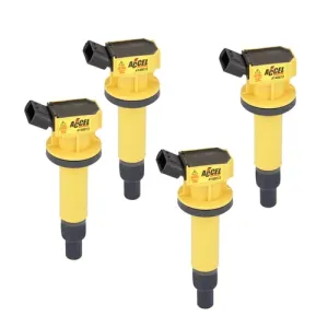 ACCEL Ignition Coil - SuperCoil - Toyota 1.8L - I4 - 4-Pack OEM replacement