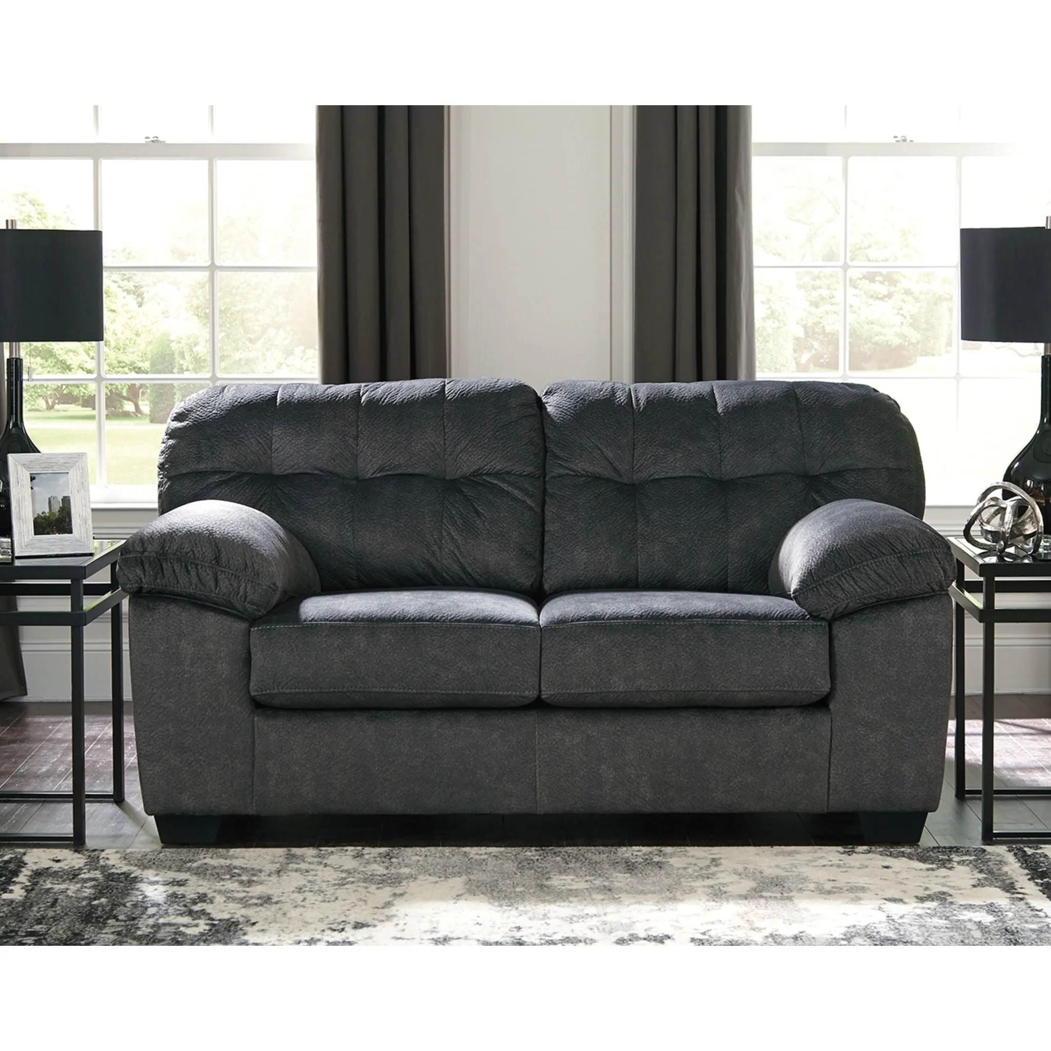Accrington Loveseat - Granite