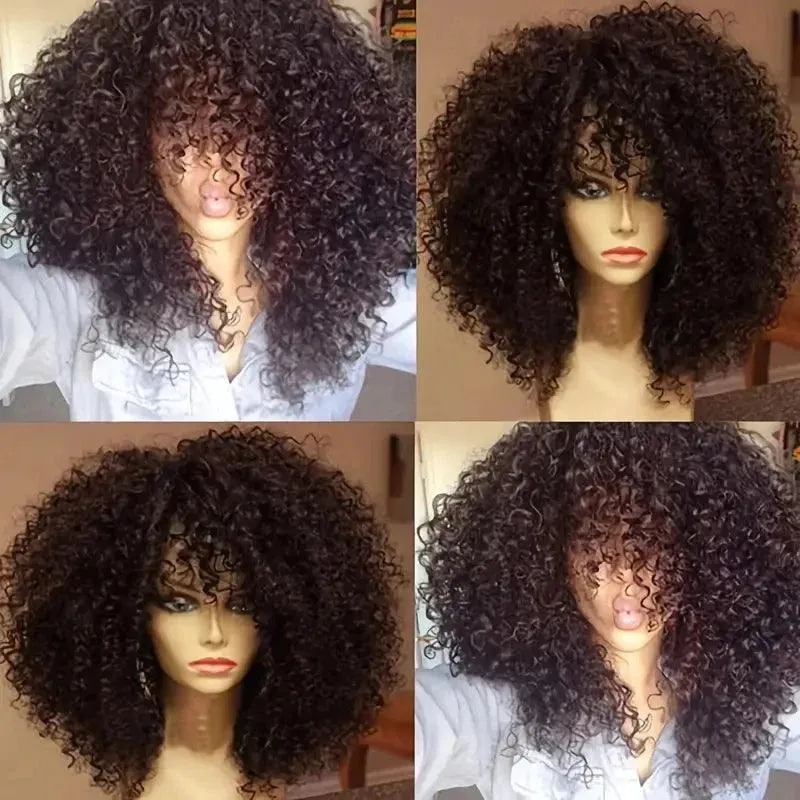 Afro Kinky Curly Hair Wigs: Luxurious Style Upgrade
