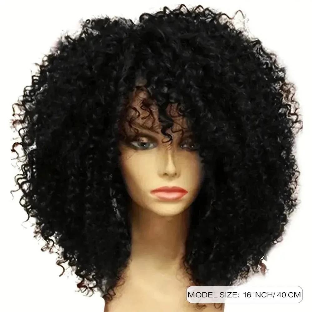 Afro Kinky Curly Hair Wigs: Luxurious Style Upgrade