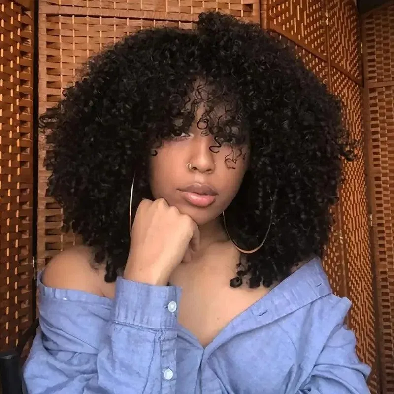 Afro Kinky Curly Hair Wigs: Luxurious Style Upgrade