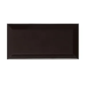 Al Murad Metro Black 10cm X 20cm Wall Tiles - 1M2