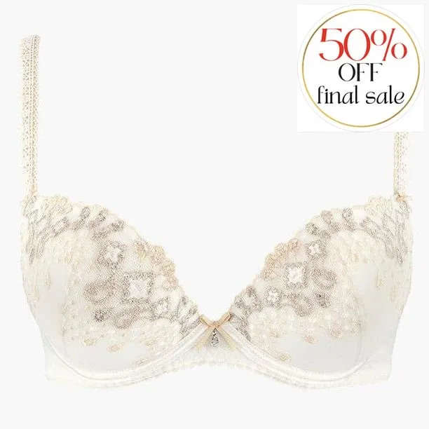 Aubade Joyau Eternal Contour Push Up Bra In Opaline UBN18