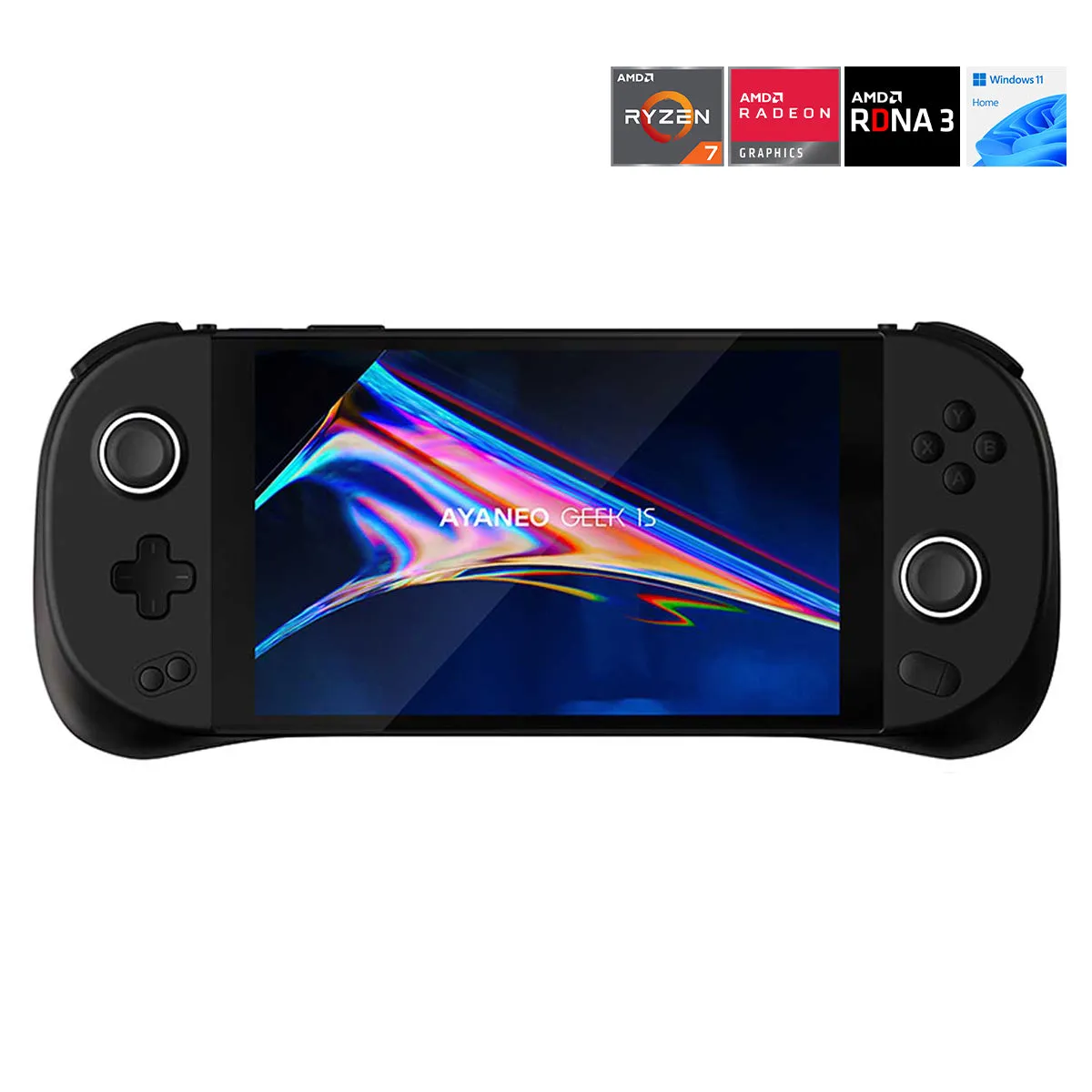 Ayaneo Geek 1S AMD Ryzen 7 7840U 16GB RAM 512GB SSD Handheld PC Gaming Console (Fantasy Black)