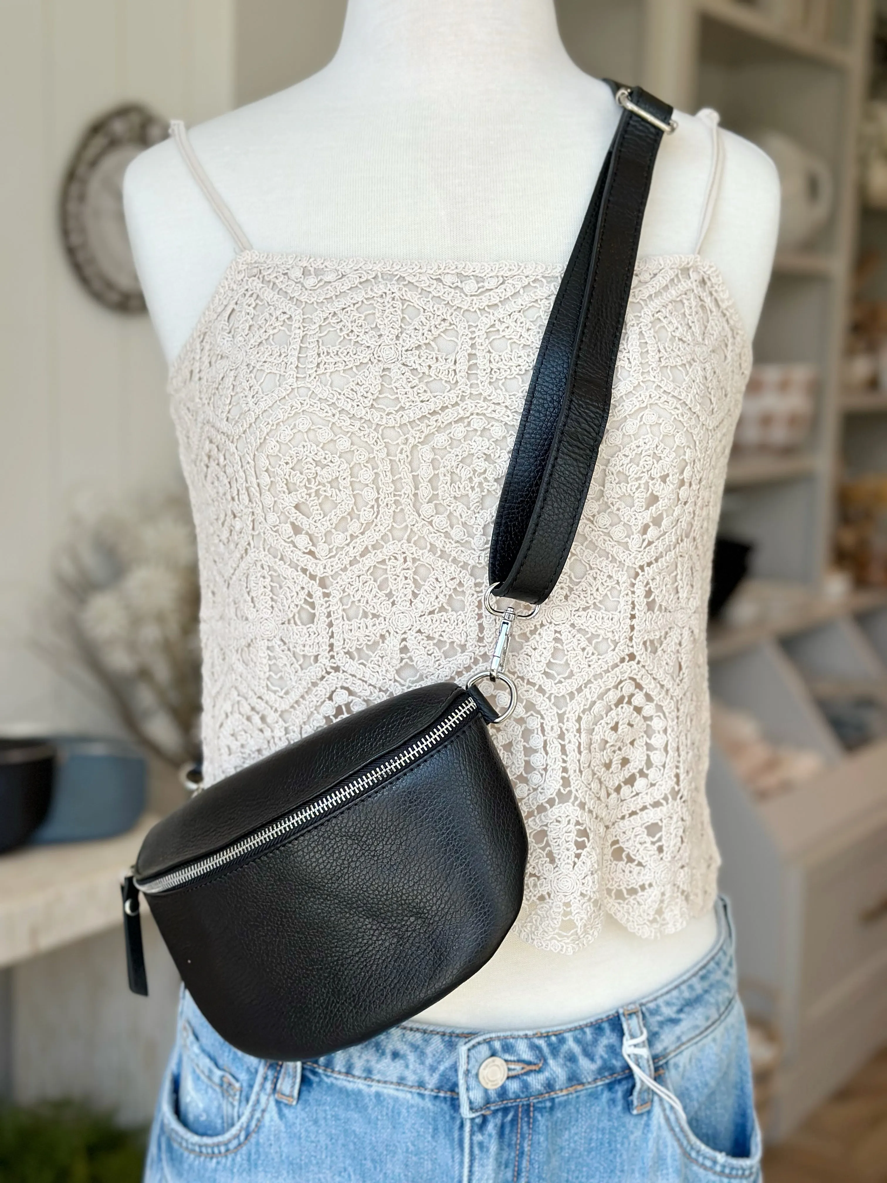 BC Leather Sling Bag