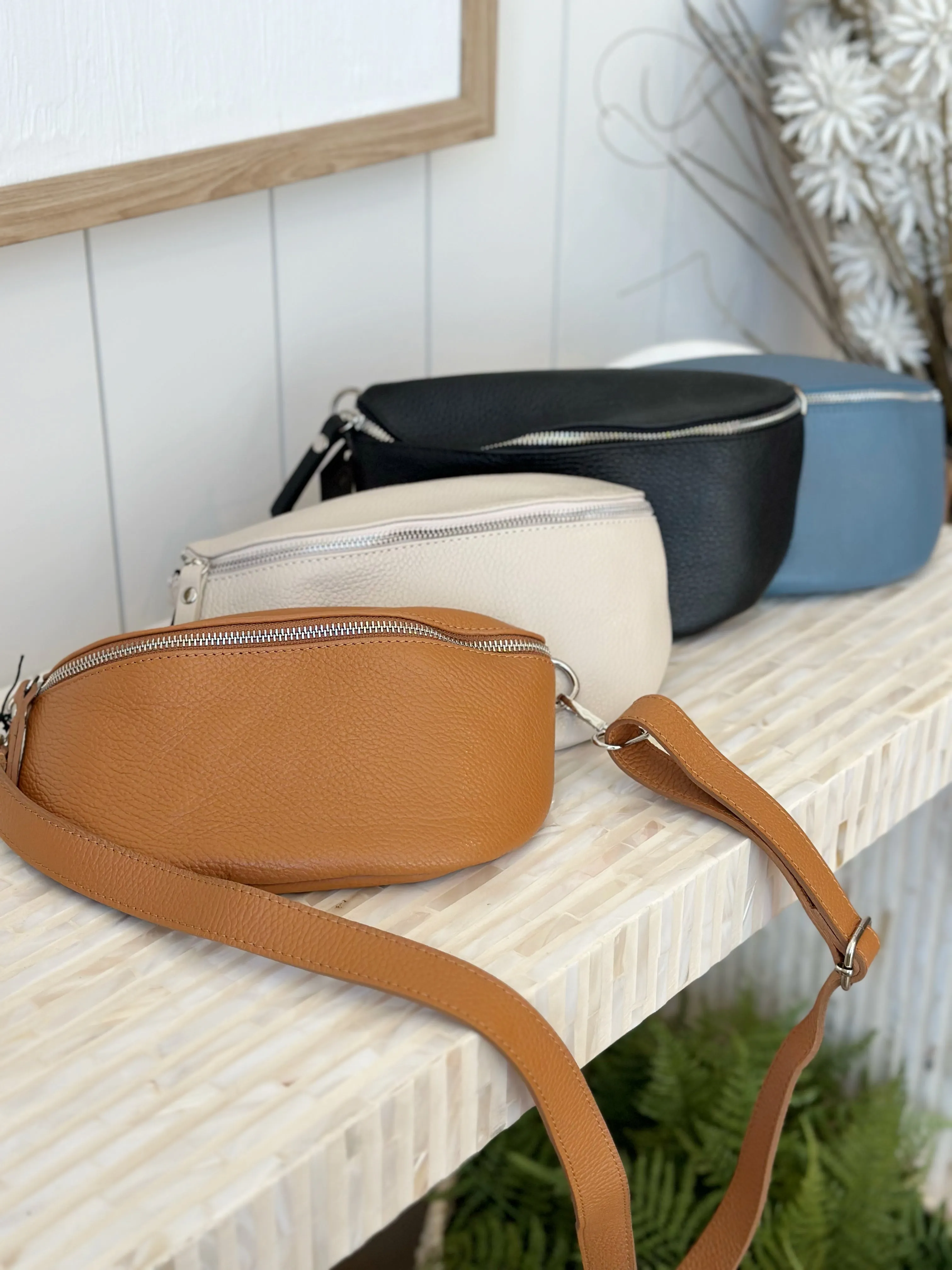 BC Leather Sling Bag