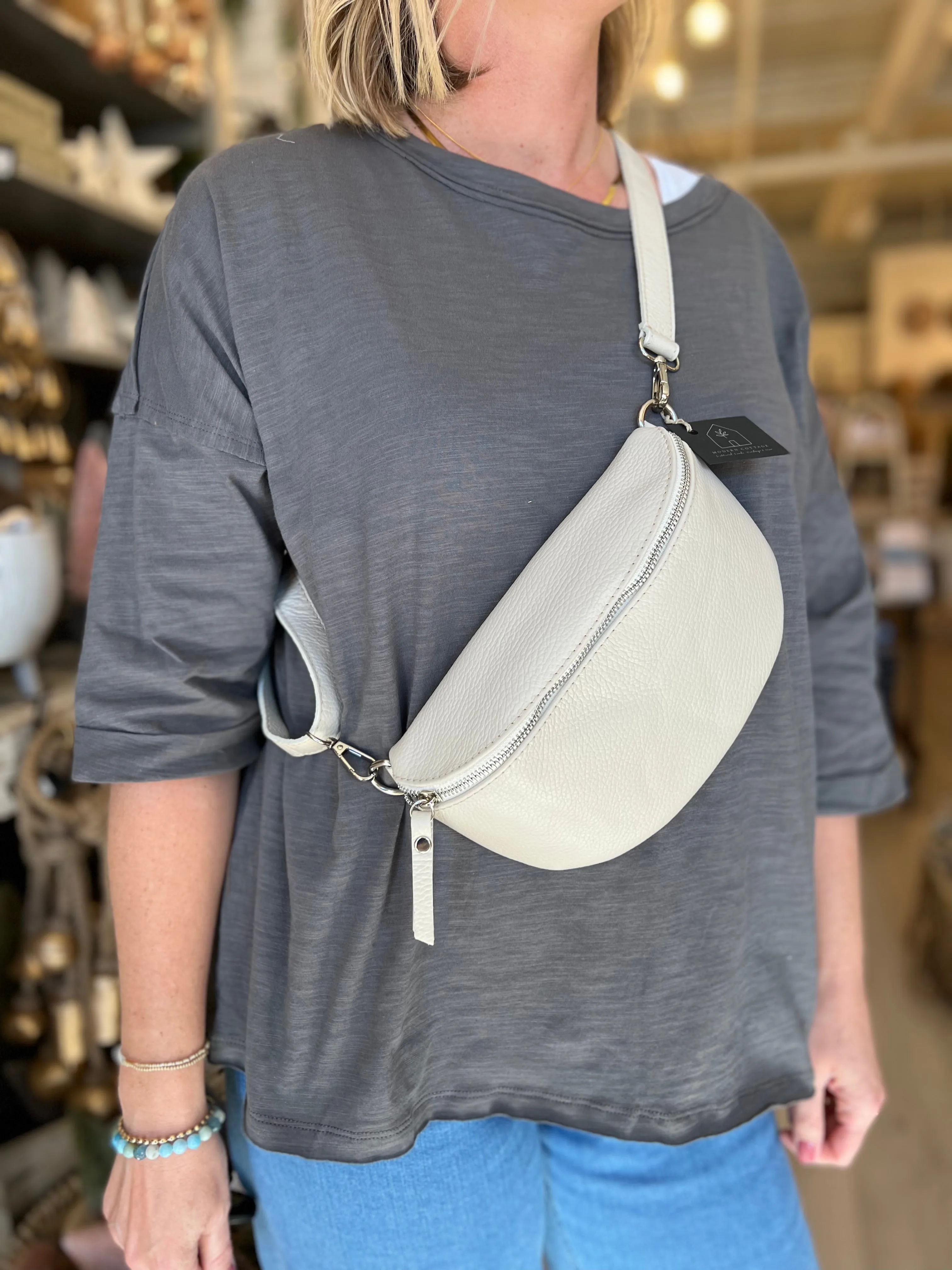 BC Leather Sling Bag