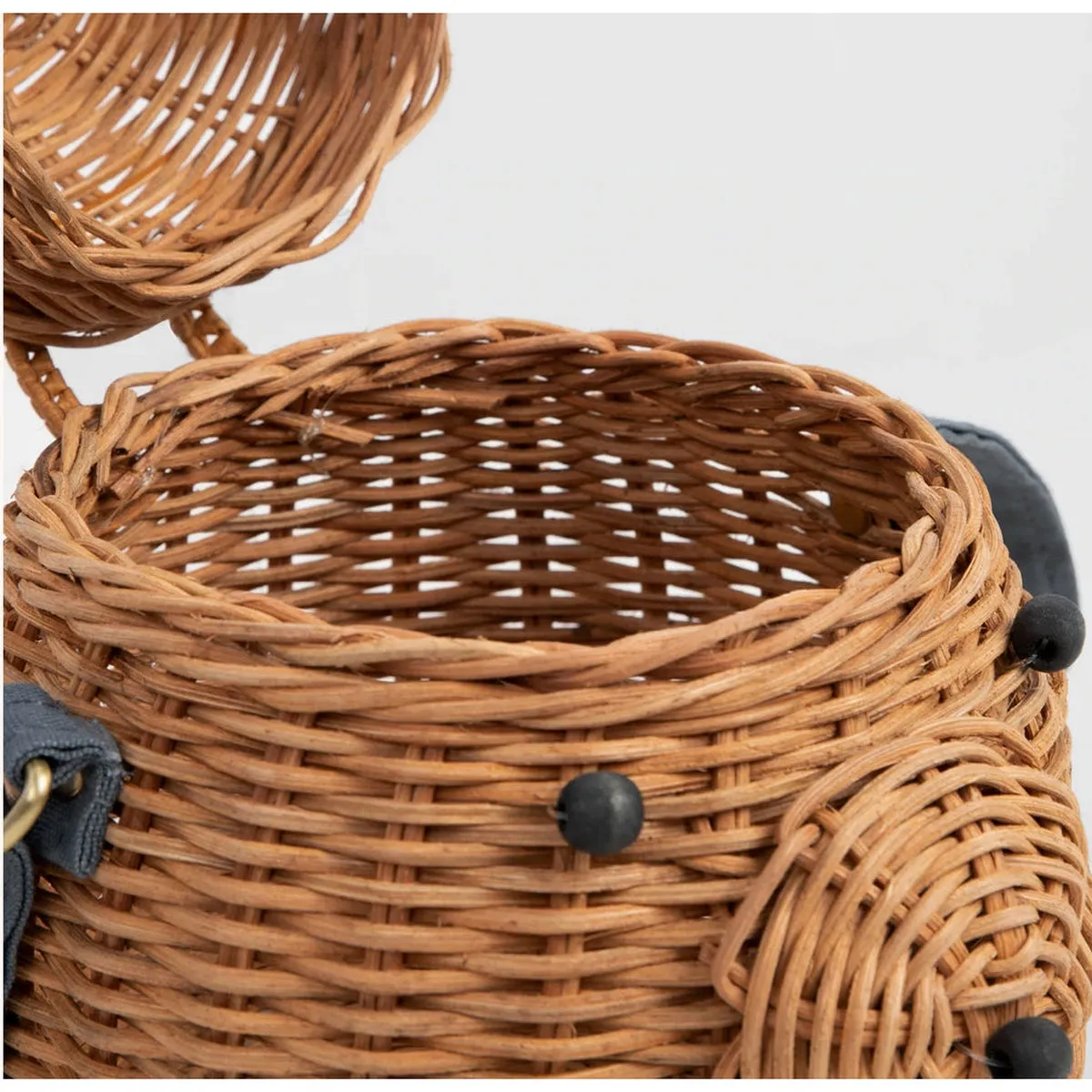 Bear Rattan Bag