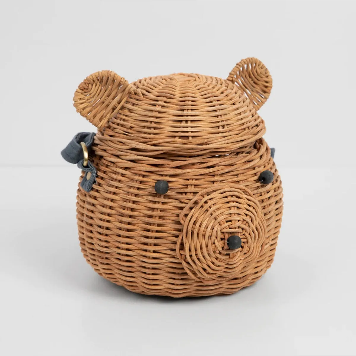 Bear Rattan Bag
