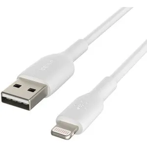Belkin BoostCharge Lightning to USB-A Cable 2M, White