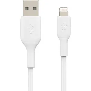 Belkin BoostCharge Lightning to USB-A Cable 2M, White