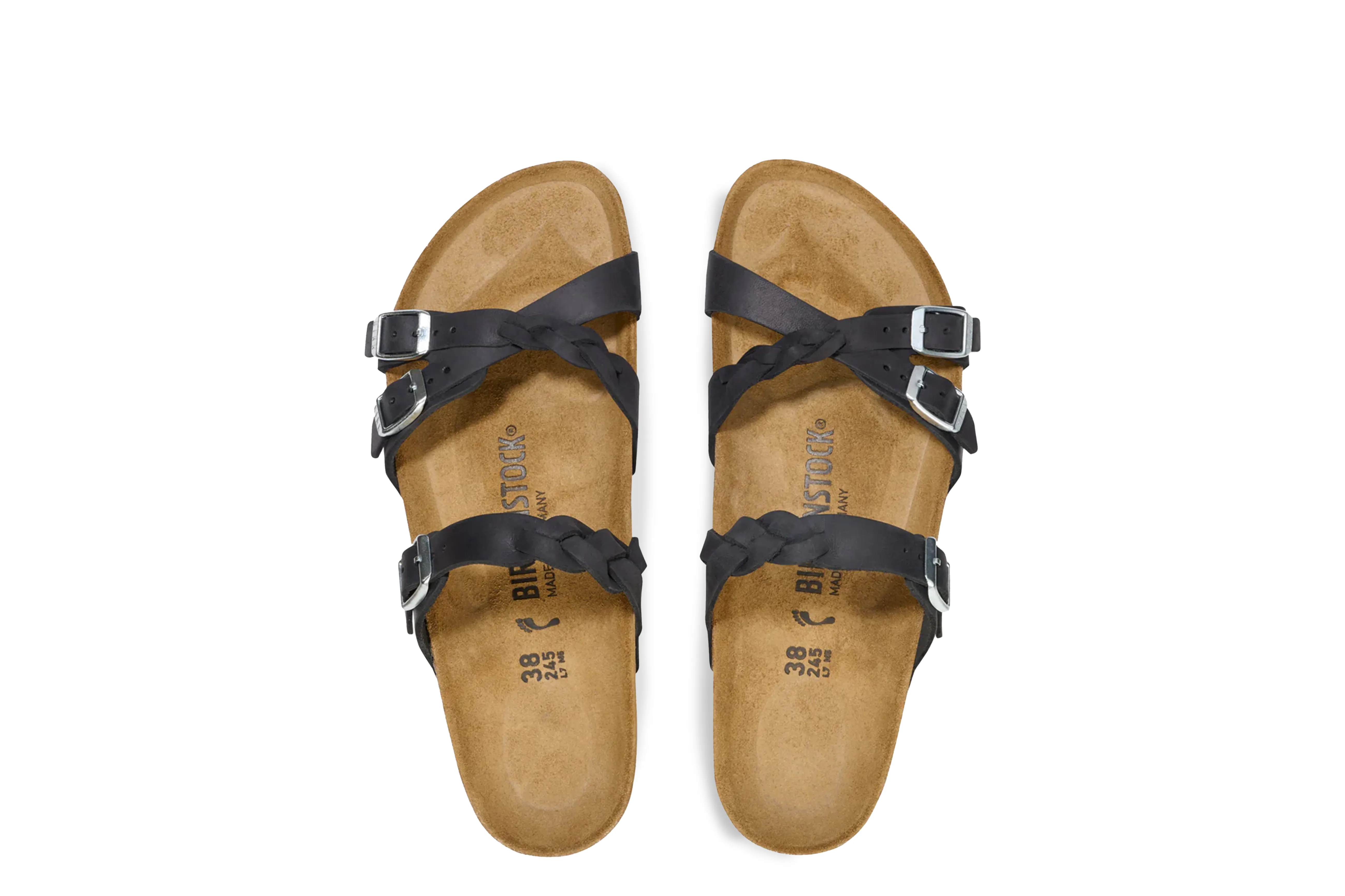 BIRKENSTOCK - FRANCA BRAIDED - REGULAR - OILED LEATHER
