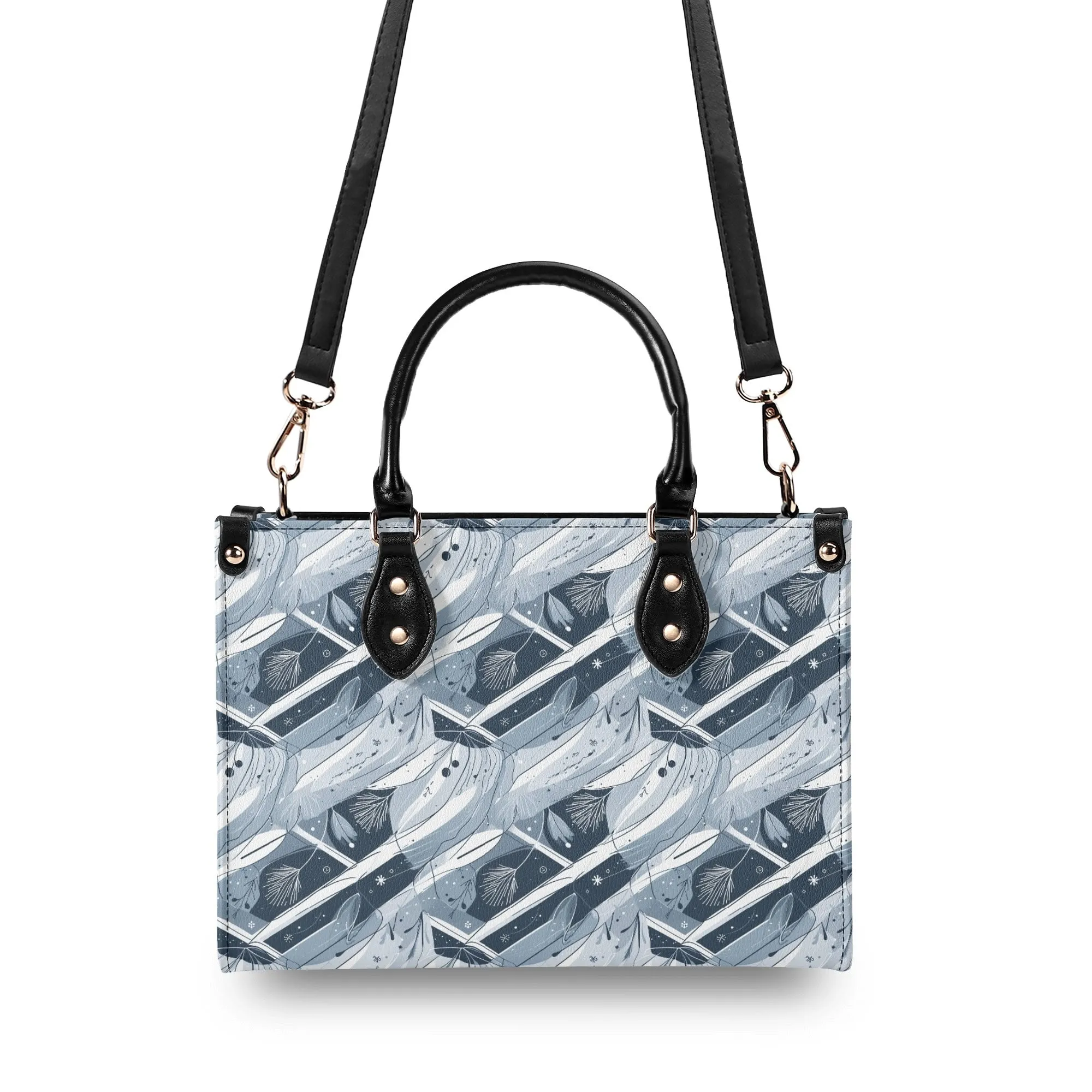 Blue Wind Luxury Women Leather Handbag (3 sizes)