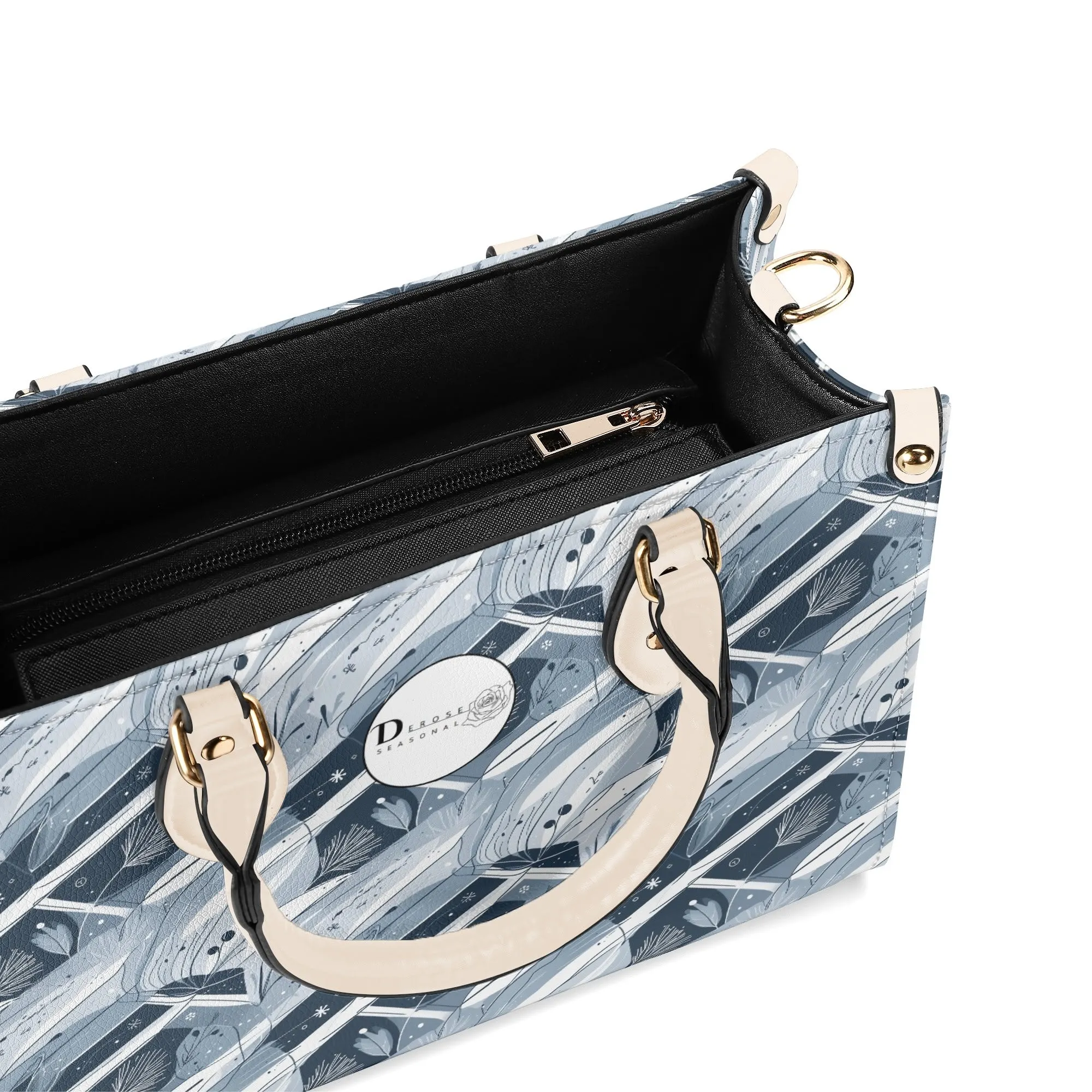 Blue Wind Luxury Women Leather Handbag (3 sizes)