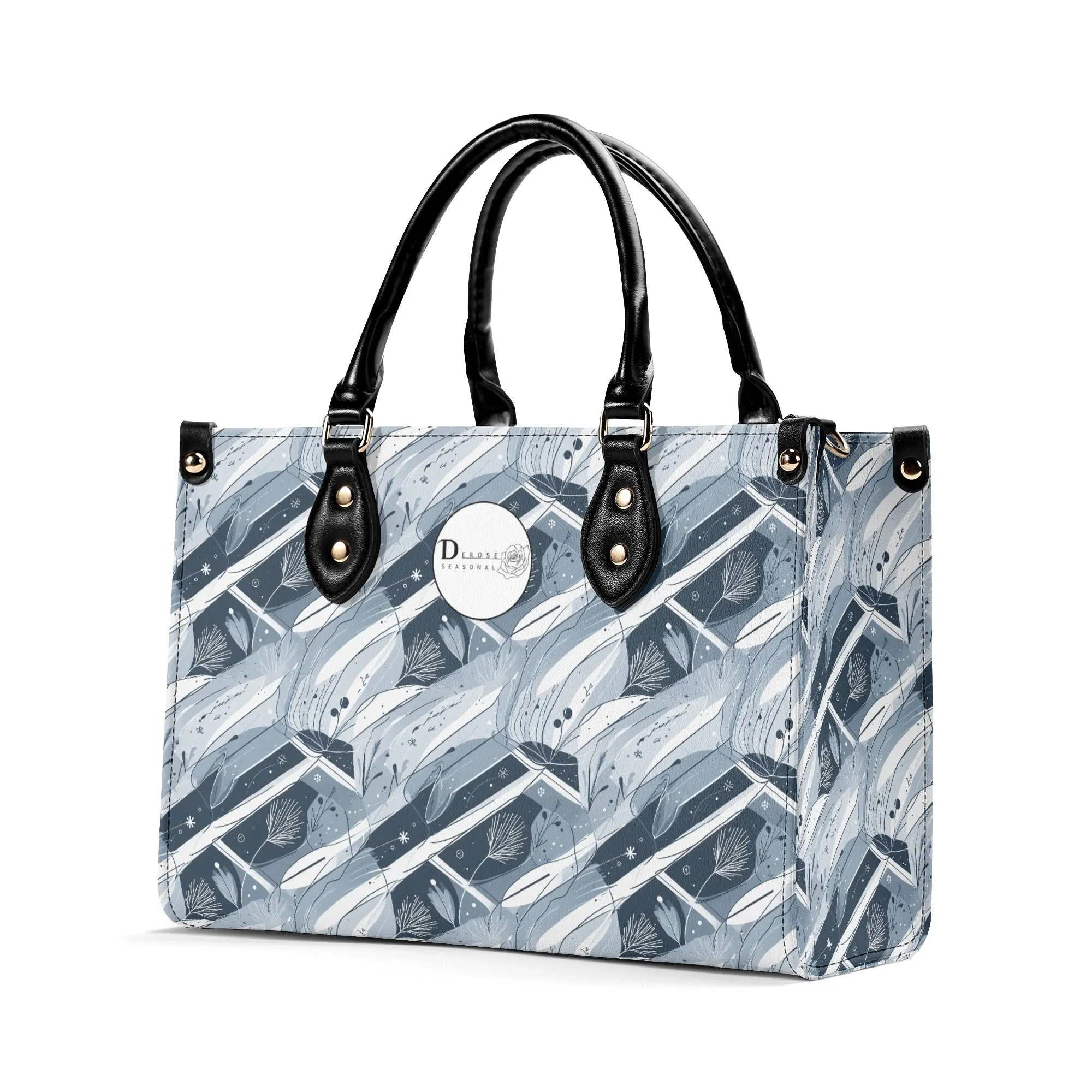 Blue Wind Luxury Women Leather Handbag (3 sizes)