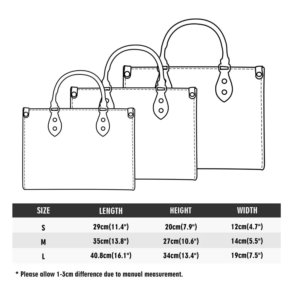Blue Wind Luxury Women Leather Handbag (3 sizes)