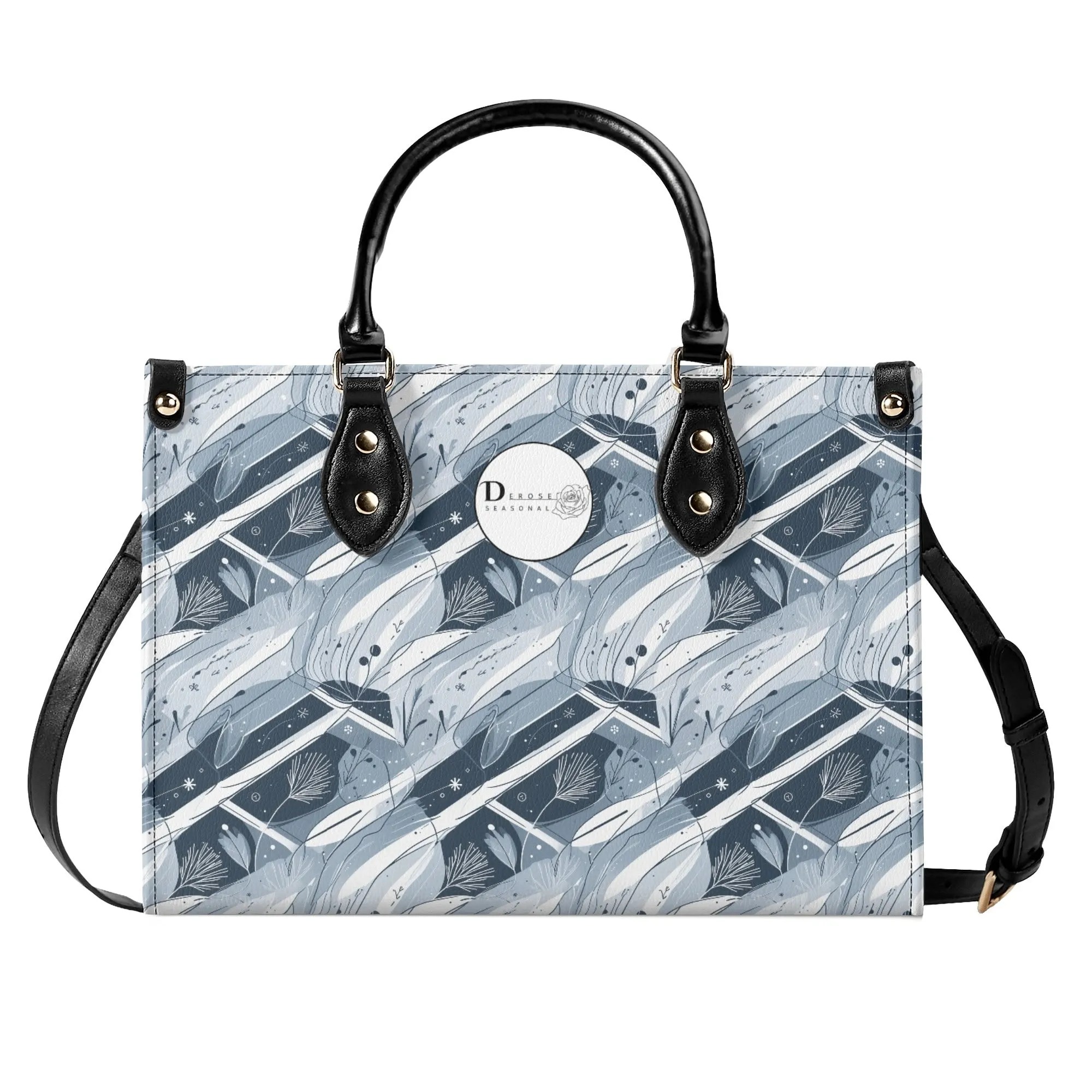 Blue Wind Luxury Women Leather Handbag (3 sizes)