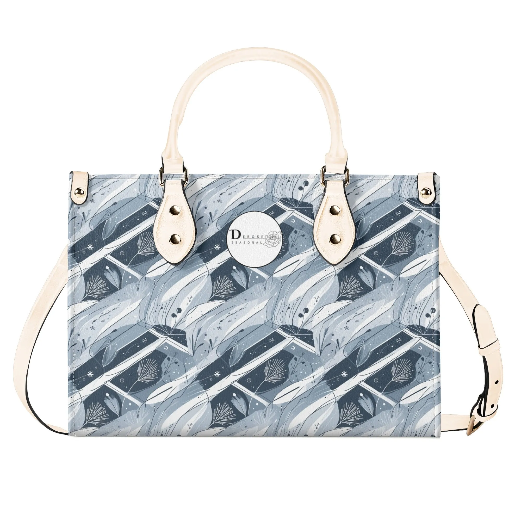 Blue Wind Luxury Women Leather Handbag (3 sizes)