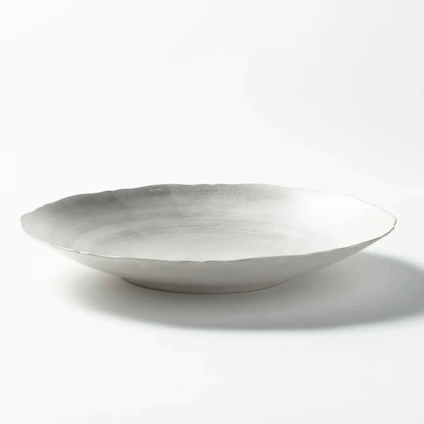 Botan Silver Dish, Large