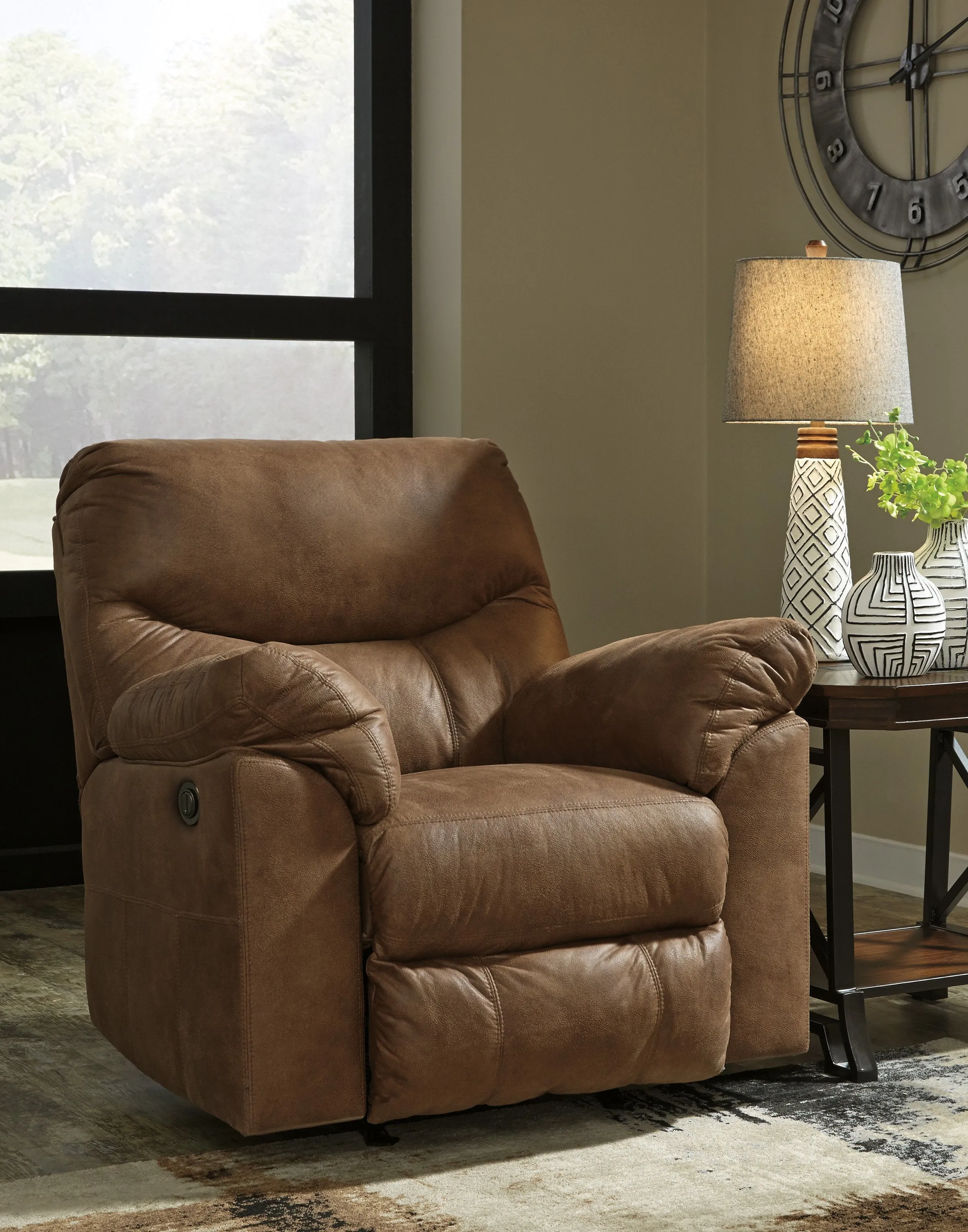 Boxberg Bark Power Reclining Living Room Set