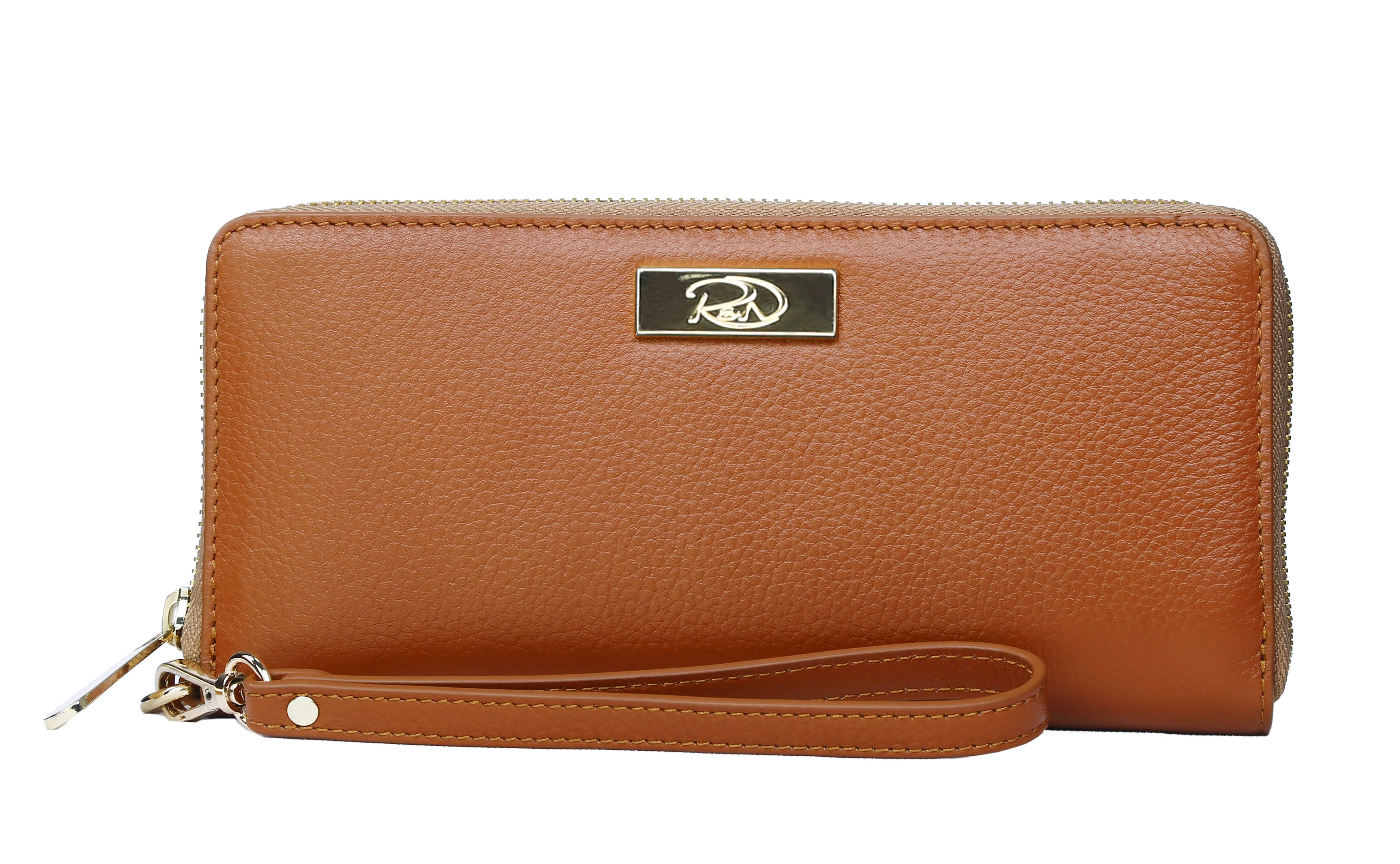 Brown Genuine Leather Soft and Slim Wallet/Purse by ENAAF