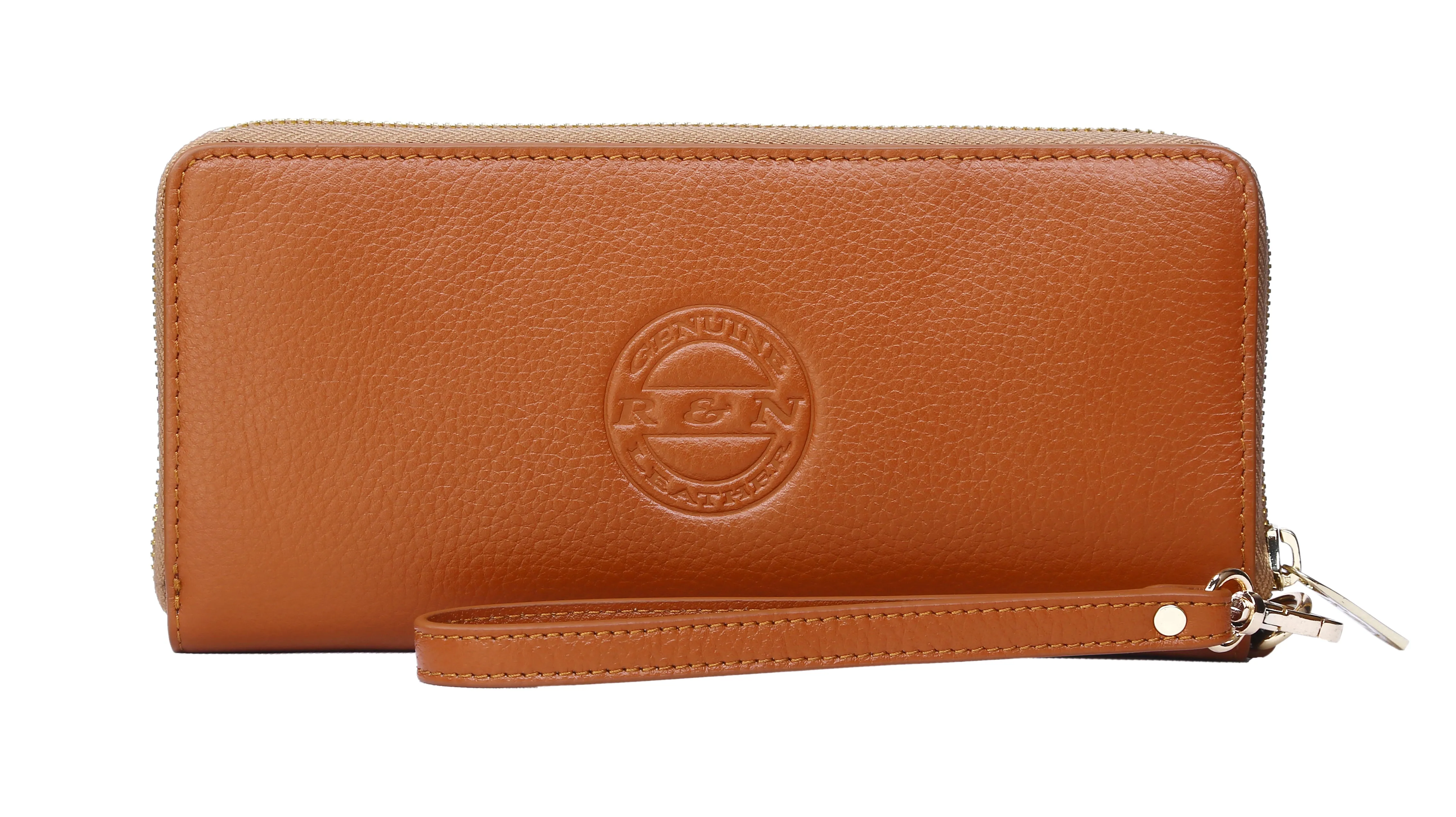 Brown Genuine Leather Soft and Slim Wallet/Purse by ENAAF