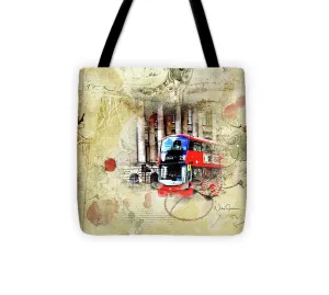 Bus Number 25 To Ilford Passing Mansion House - Tote Bag
