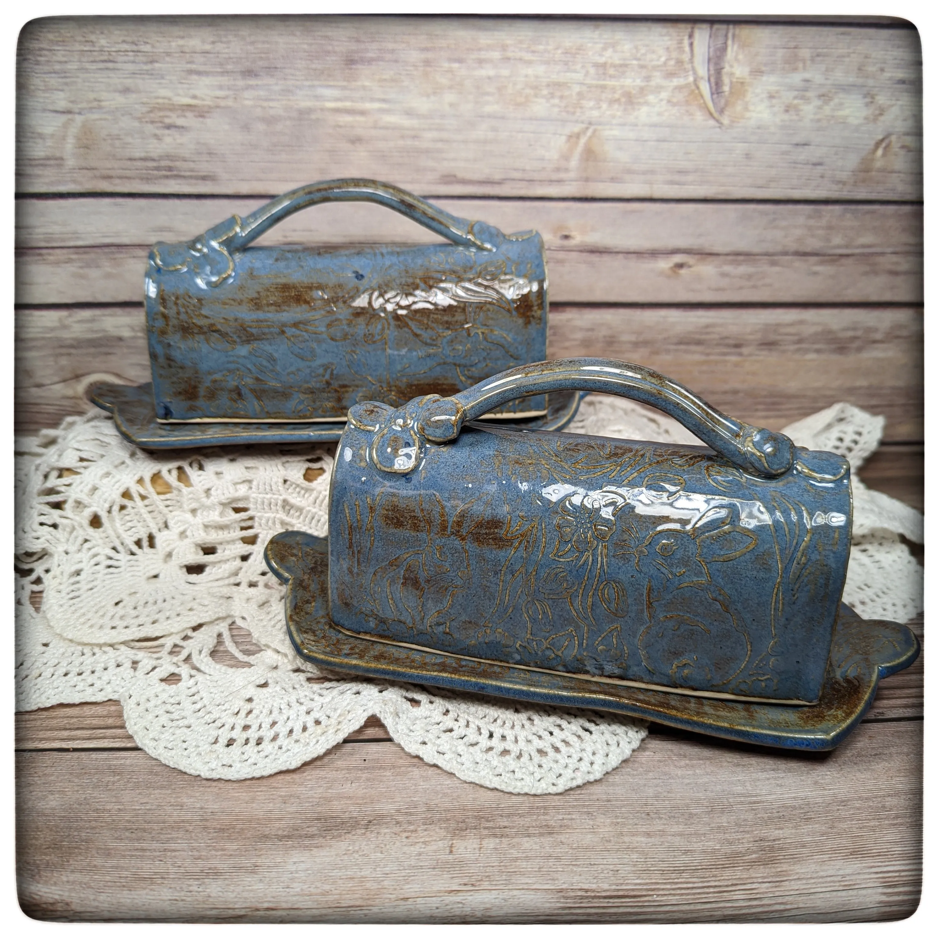 Butter Dish (Rabbit)
