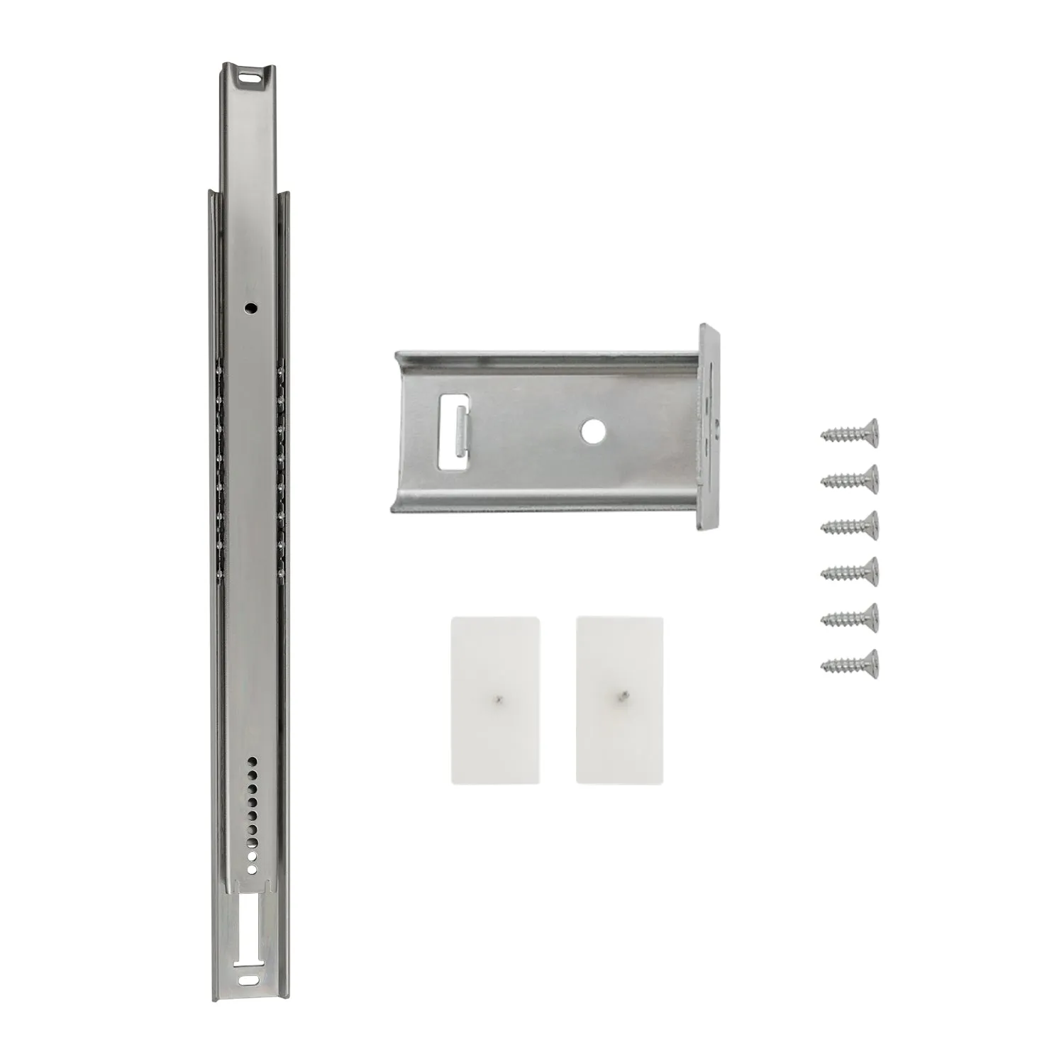 Cadmium Center Mount Drawer Slide