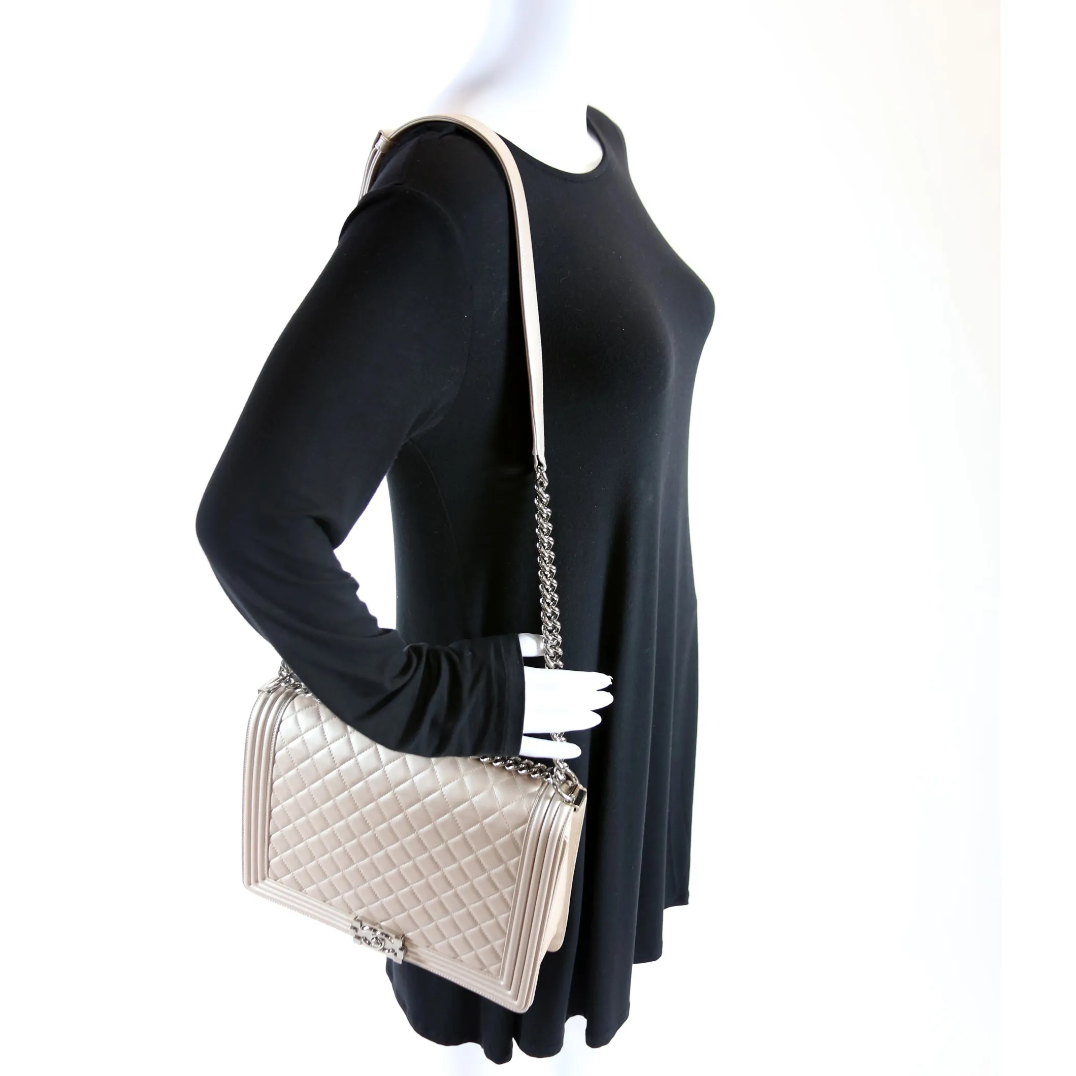 Chanel Boy Flap Large Lambskin