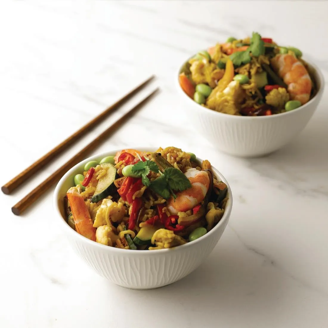 Churchill Bamboo Snack Bowls 130mm 14oz (Pack of 12) - FA632