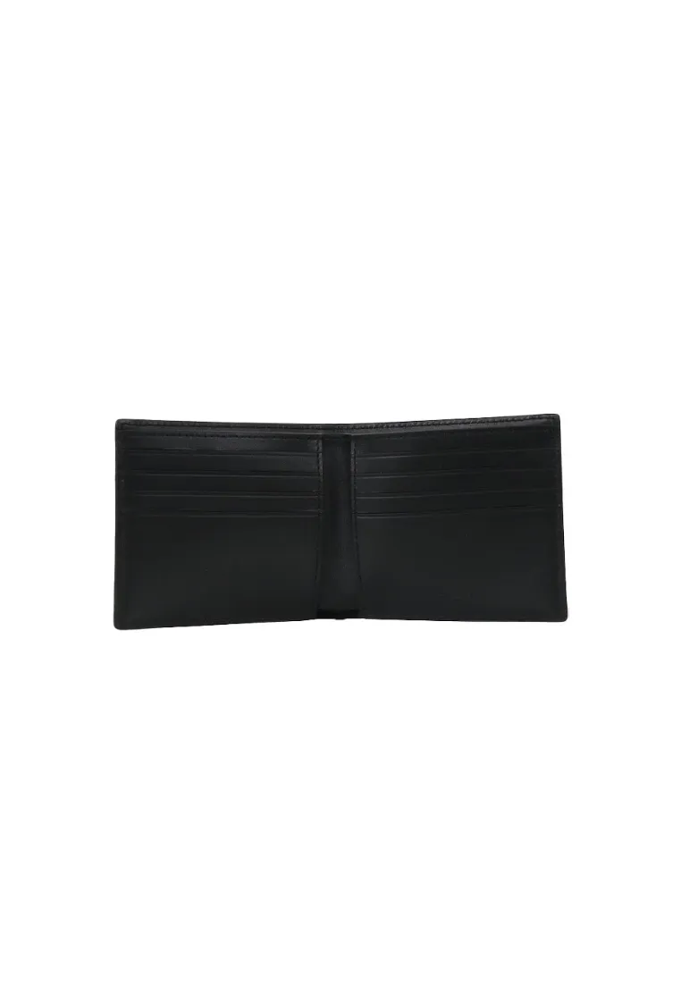 Coach Double Billfold C3412 With New York Graphic Wallet In Black