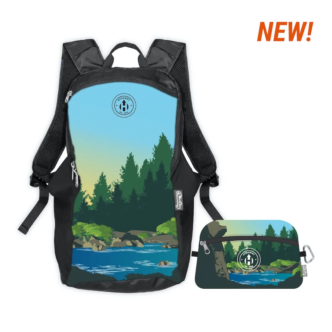Collapsible Backpack | Lightweight, Water Resistant, 15L