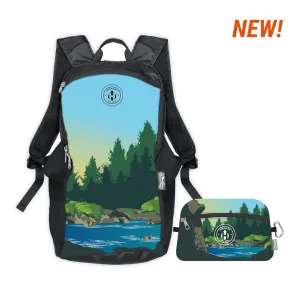Collapsible Backpack | Lightweight, Water Resistant, 15L