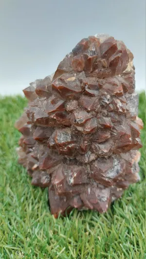 Collector's Piece Amethyst Mineral with Hematite Oxidation - Home Decor - Feng Shui - Protection - Meditation