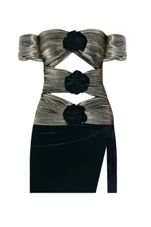 CORTE DEI PAPI CUT-OUT MINI DRESS