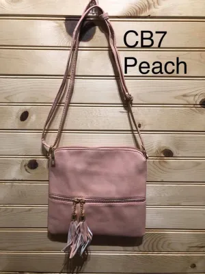 Cross Body Purse - Peach