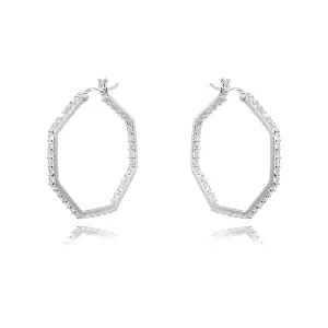 Danny Newfeld Inside/Outside Octagon Earrings